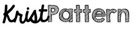 Kristpattern logo. Crochet design and teaching by Kristen Jeffers online and in-person near Washington, DC