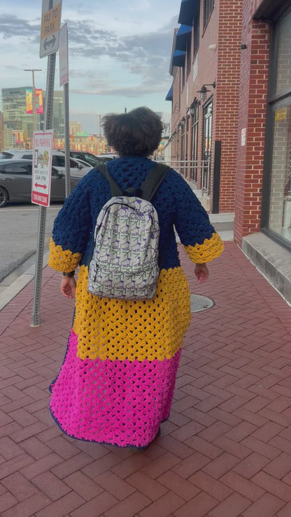 Custom Chenille Crochet Cloak Made to Order
